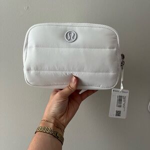 NWT Lululemon quilted puffy fanny pack